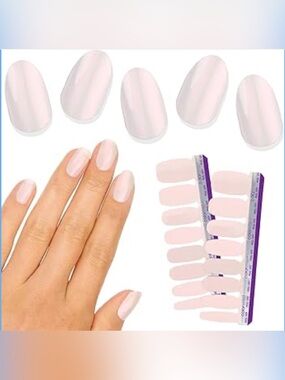 COLORSTREET “GLAZED OVER” 100% NAIL POLISH STRIPS - BRAND NEW SEALED!